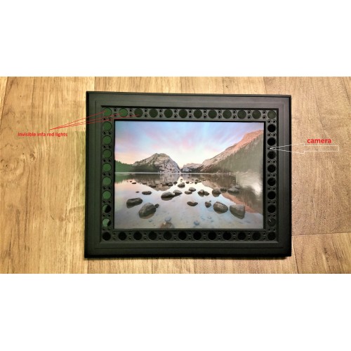 8 in 1 Accessories Set Oil Color case Photo Frame Camera